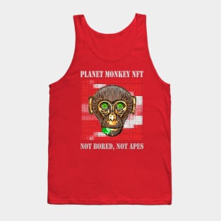 Planet Monkey Animals Not Bored Apes Tank Top